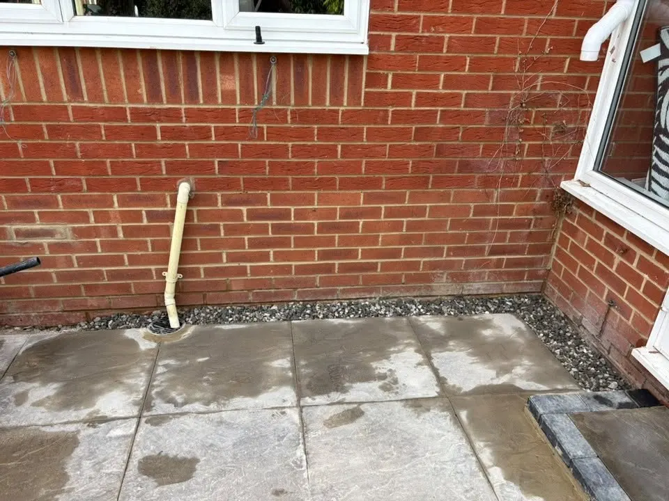 Back garden transformation, Tewkesbury