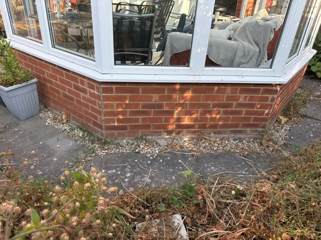 Back garden transformation, Tewkesbury